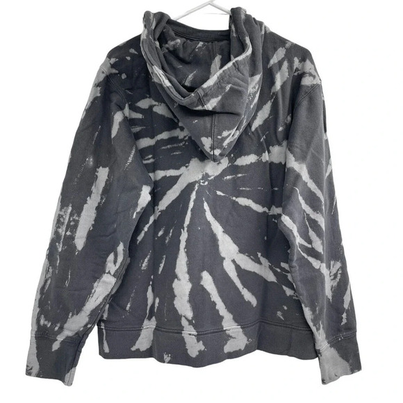 Free People Sandrine Sweatshirt Size M Rose Tie Dye Full Zip Hoodie Jacket - Picture 7 of 11